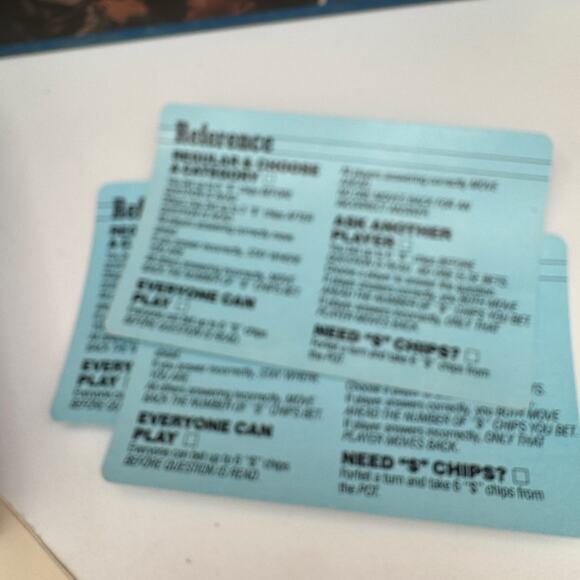 Vintage People Weekly Trivia Board Game 1984 Complete minus 1 Reference Card - Picture 4 of 10